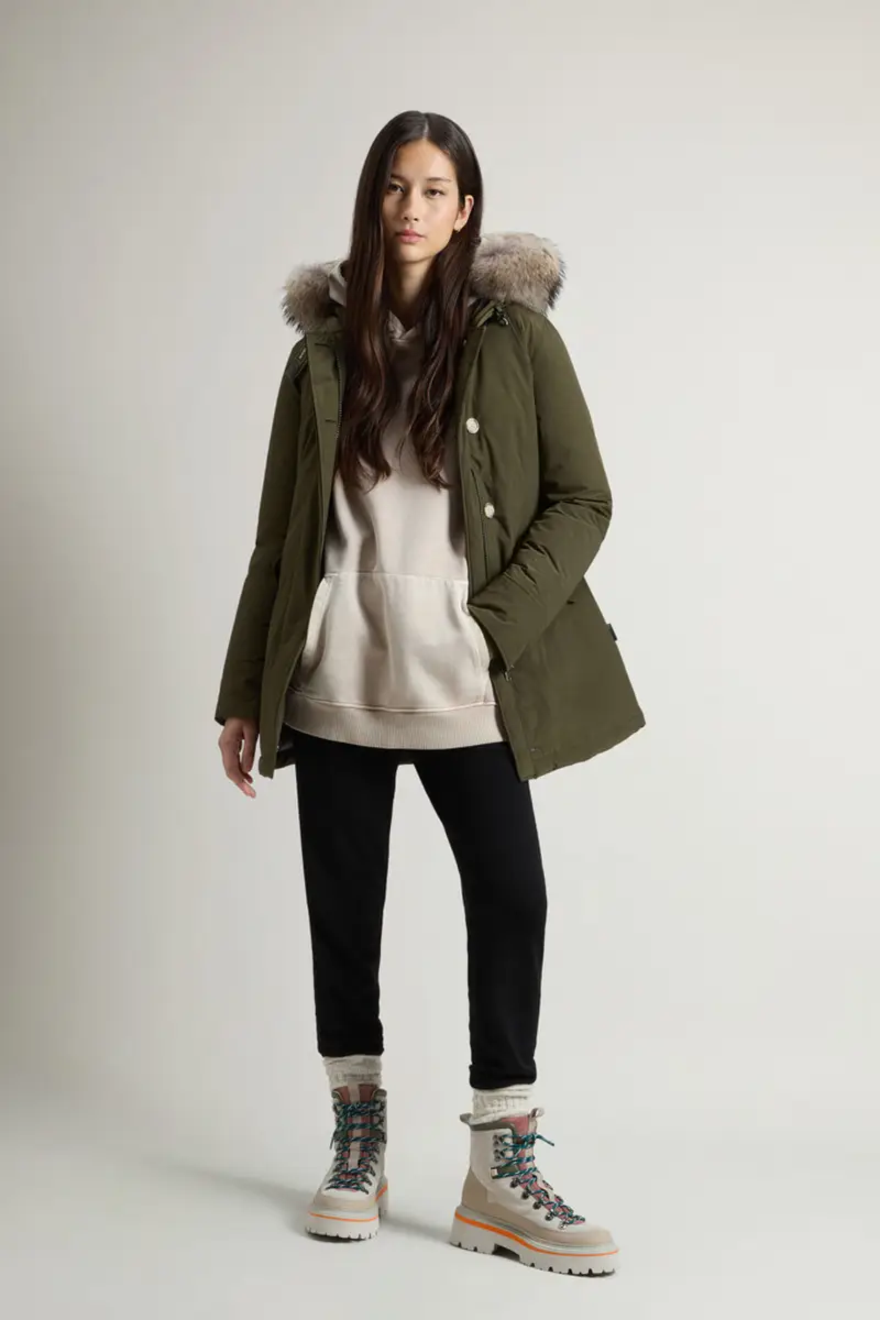 Woolrich Parka Donna Verde 2002905
