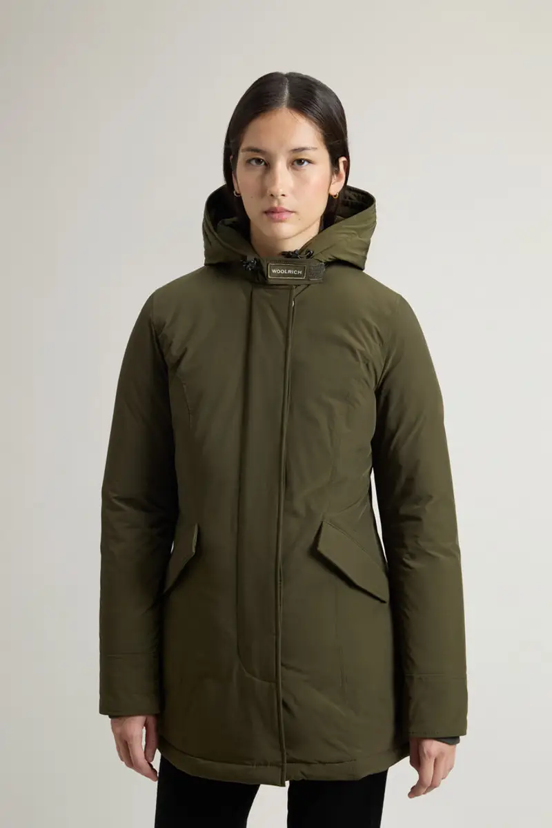 Woolrich Parka Donna Verde 2002905 miniatura 3