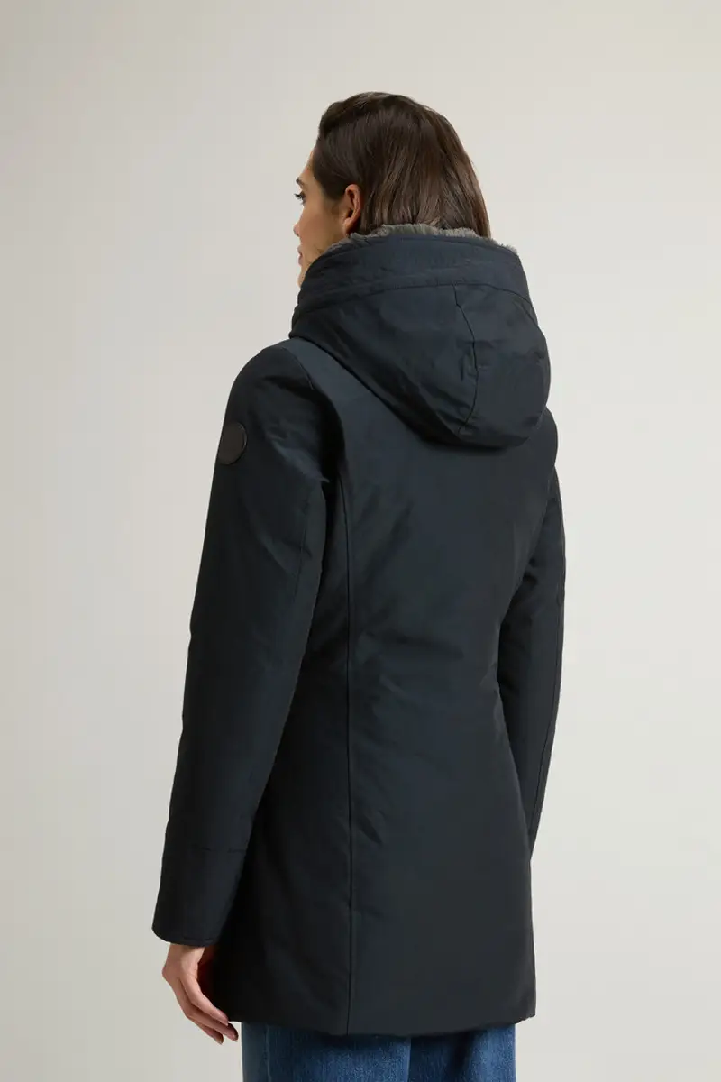 Woolrich Parka Donna Blu 2002914 miniatura 3
