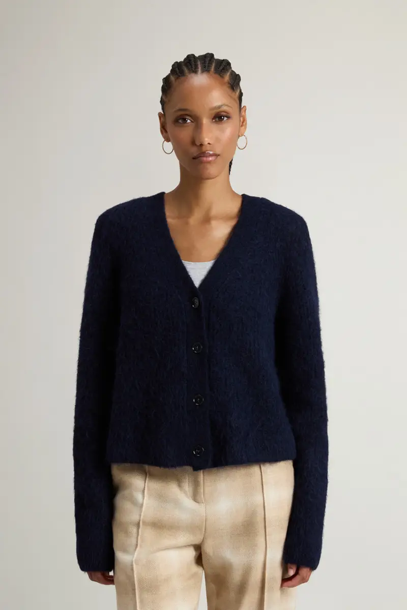 Woolrich Cardigan Donna Blu 2414737