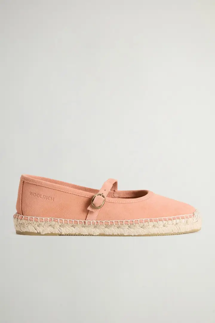 donna Espadrillas Candela in pelle scamosciata Rosa Rose