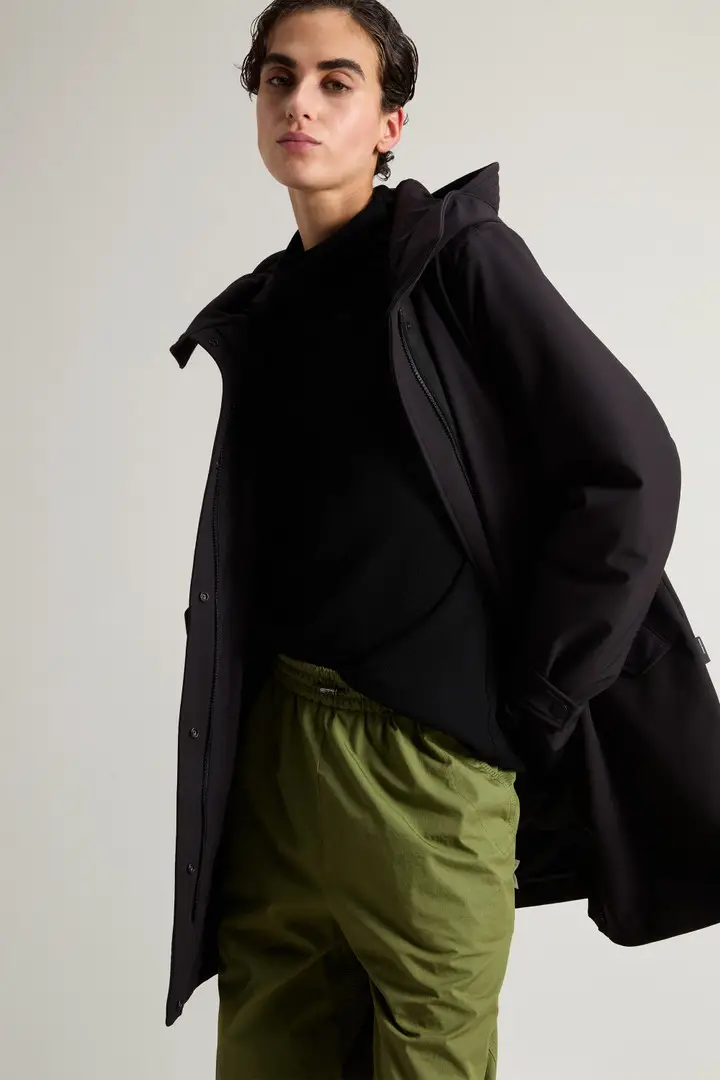 Woolrich Parka Donna Nero 3734628 miniatura 3