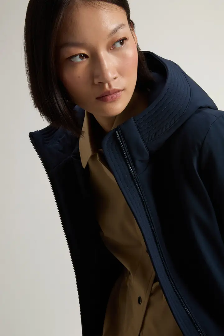 Woolrich Parka Donna Blu 2519024 miniatura 3