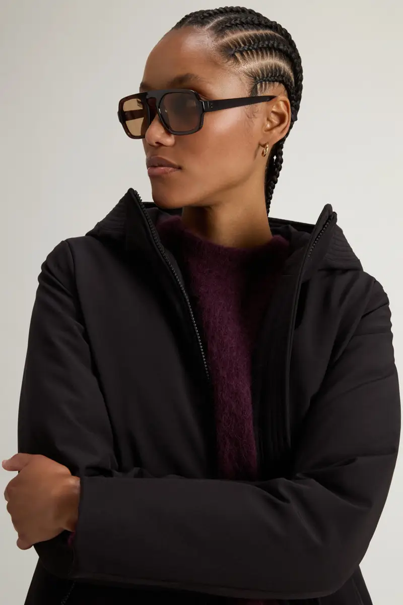 Woolrich Parka Donna Nero 2414787 miniatura 3