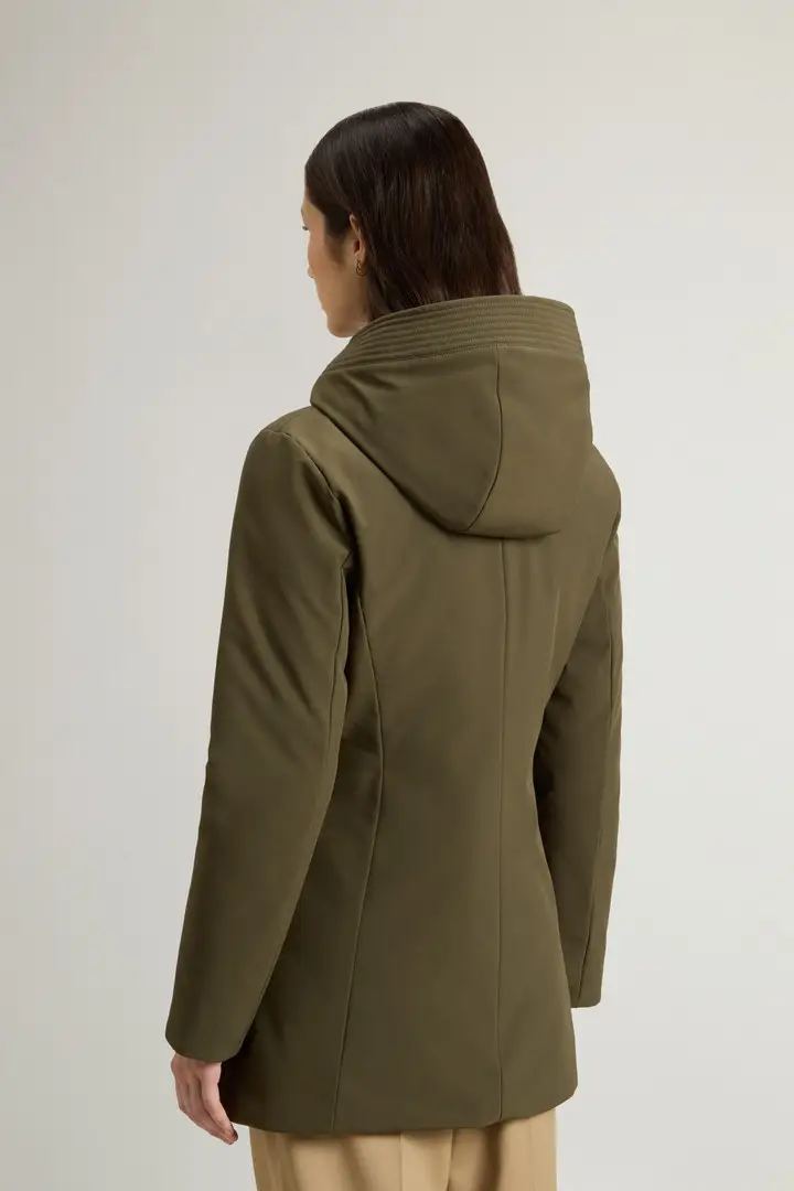 Woolrich Parka Donna Verde 2519025 miniatura 2