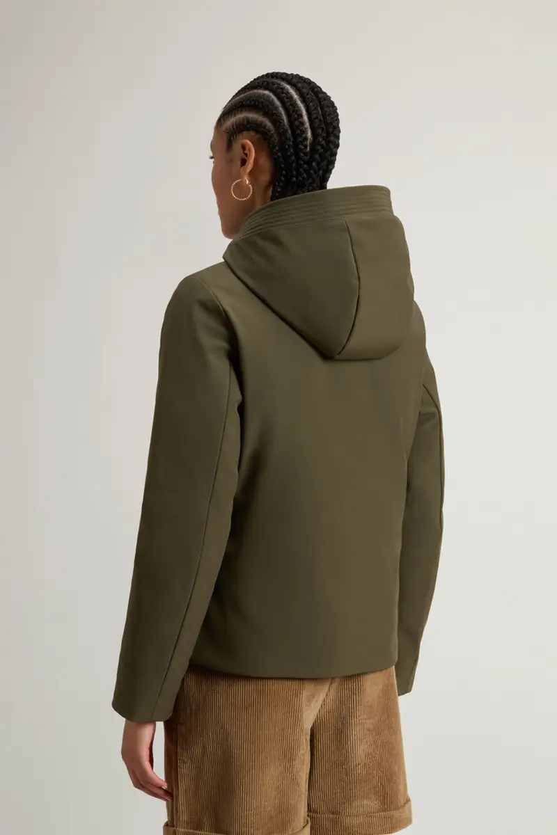 Woolrich Parka Donna Verde 2414788 miniatura 2
