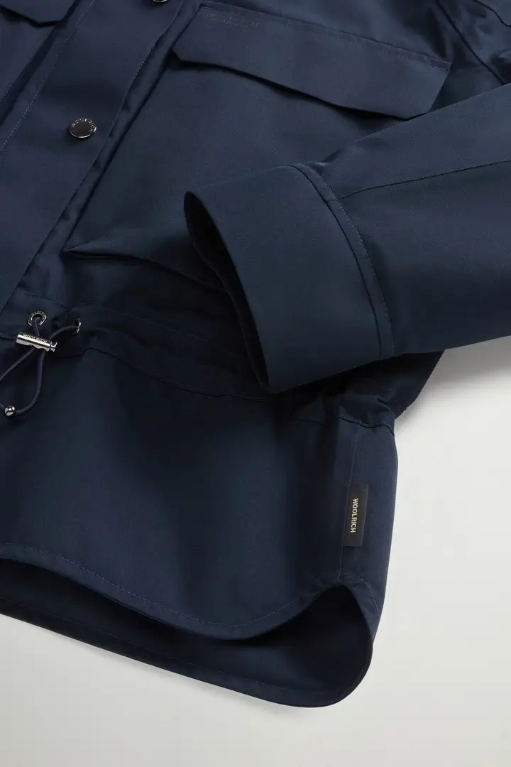 donna Giacca in in tessuto WINDSTOPPER by GORE-TEX LABS Blu Melton Blue miniatura 2