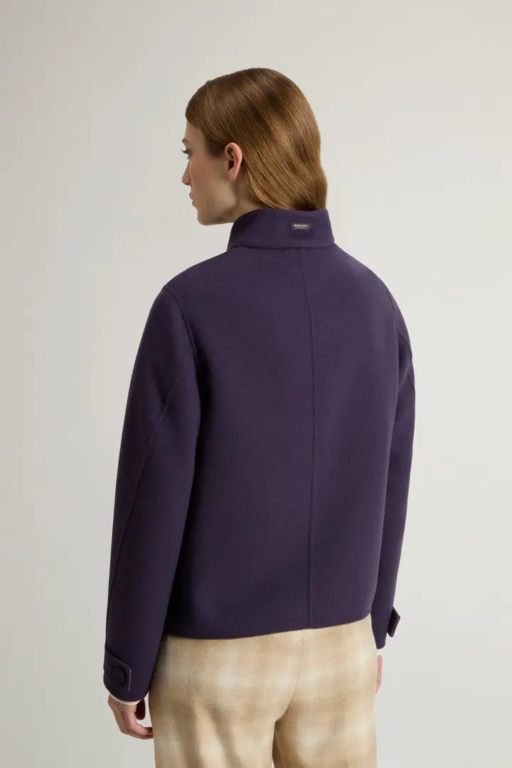 Donna Giacca in misto lana Lilla Nightshade miniatura 2