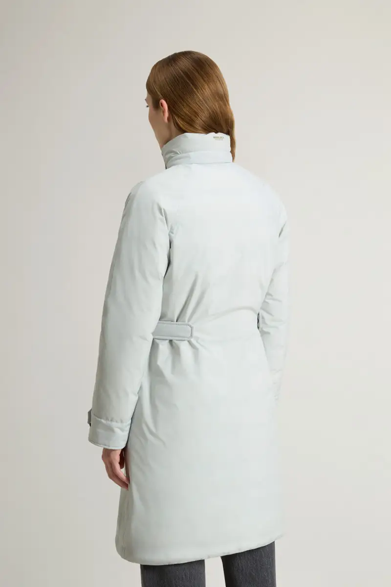 Donna Giacca lunga Cloud con cappuccio richiudubile Grigio Dry Gray miniatura 2