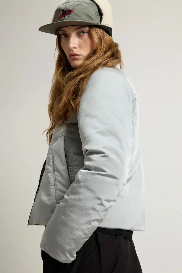 Donna Giacca Marylin imbottita Grigio Dry Gray miniatura 3