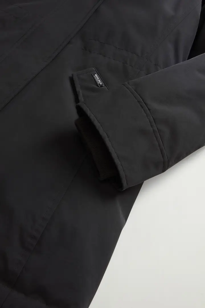 donna Giacca Military in Ramar Cloth Nero Black miniatura 2