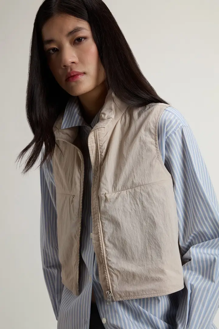 Woolrich Gilet Donna Multicolore 4237560 miniatura 3