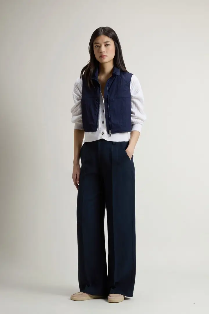 Woolrich Gilet Donna Blu 4237558