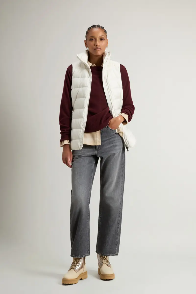 Woolrich Gilet Donna Bianco 2414791