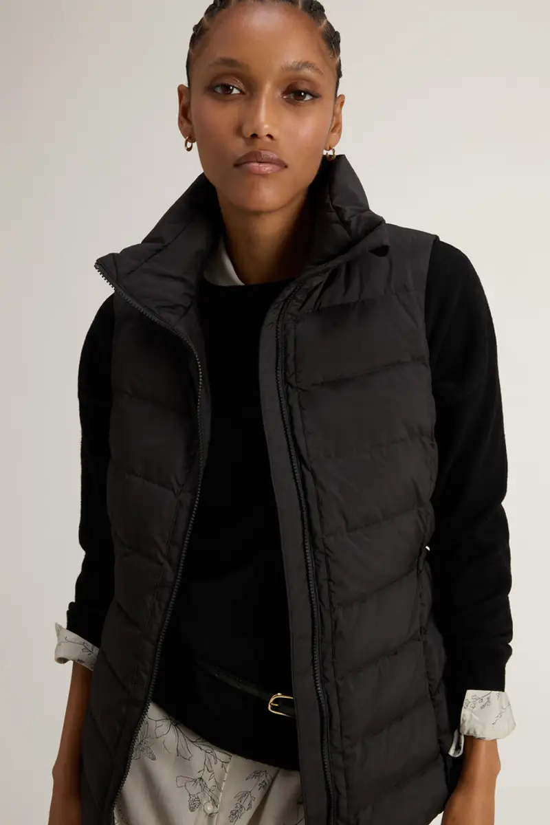 Woolrich Gilet Donna Nero 2414790 miniatura 3
