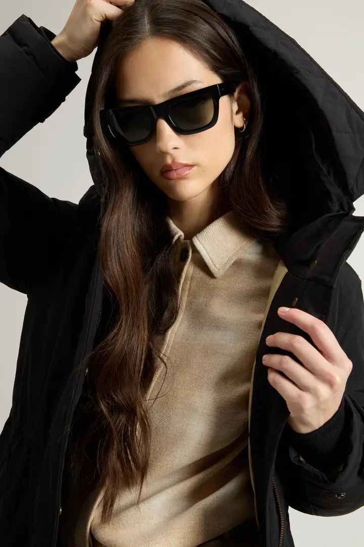 Woolrich Parka Donna Nero 2519021 miniatura 3