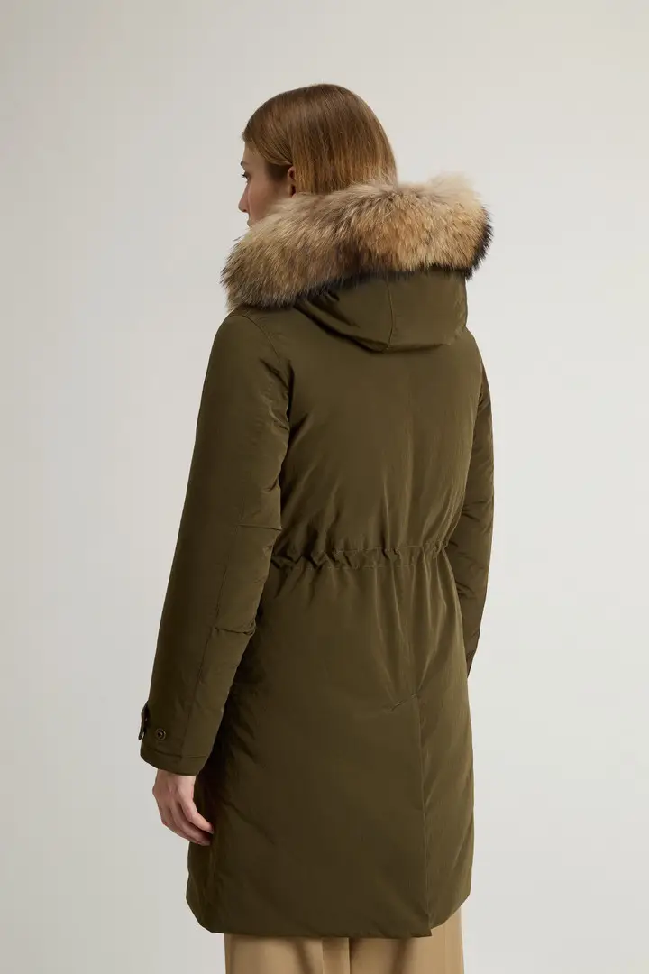 Woolrich Parka Donna Verde 2519022 miniatura 2