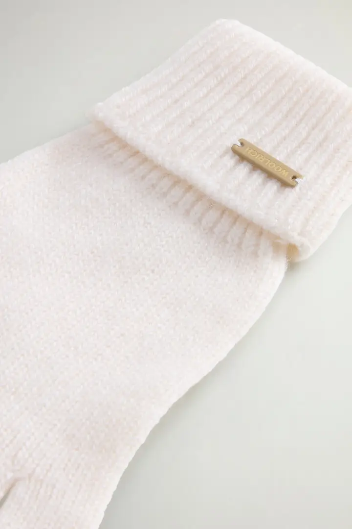 Woolrich Guanti Donna Bianco 2519004 miniatura 2