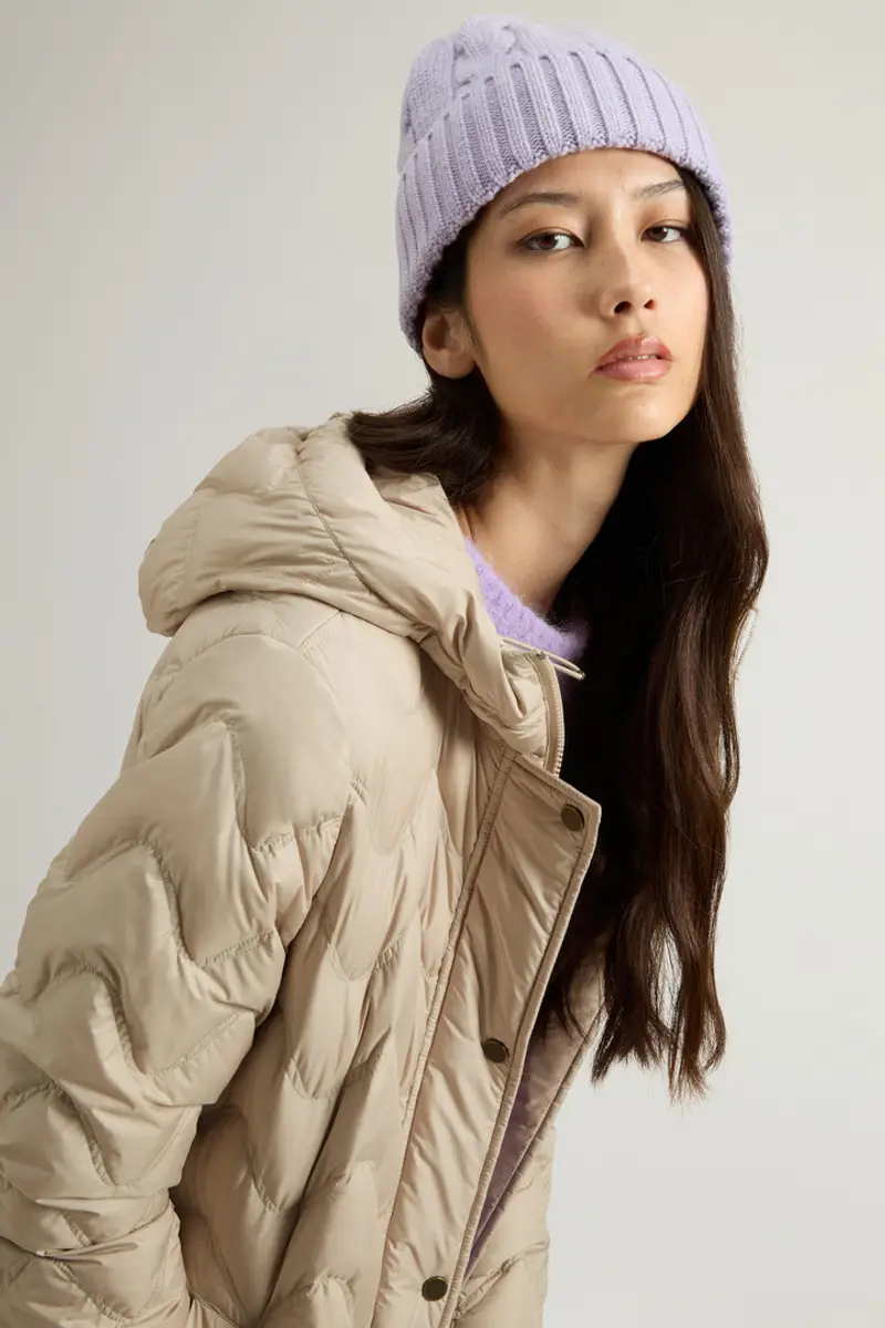 Woolrich Parka Donna Beige 2414761 miniatura 3