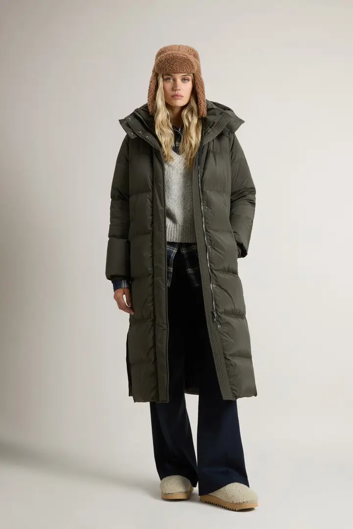 Woolrich Parka Donna Verde 2720184