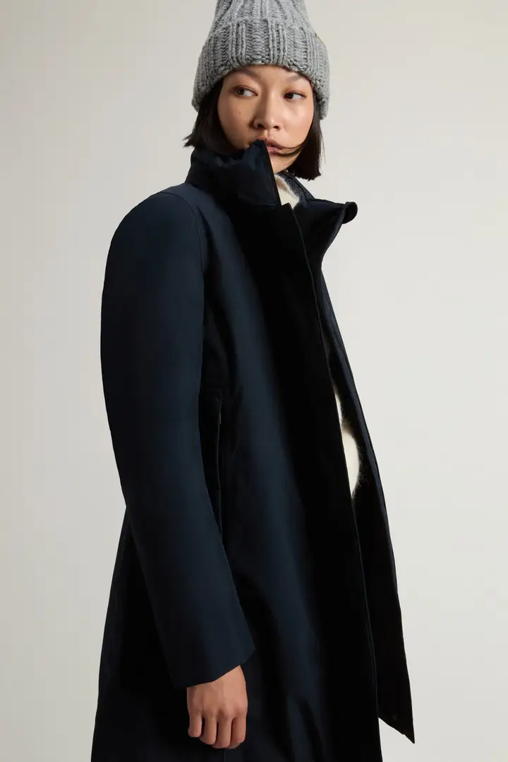 Woolrich Parka Donna Blu 3209636 miniatura 3