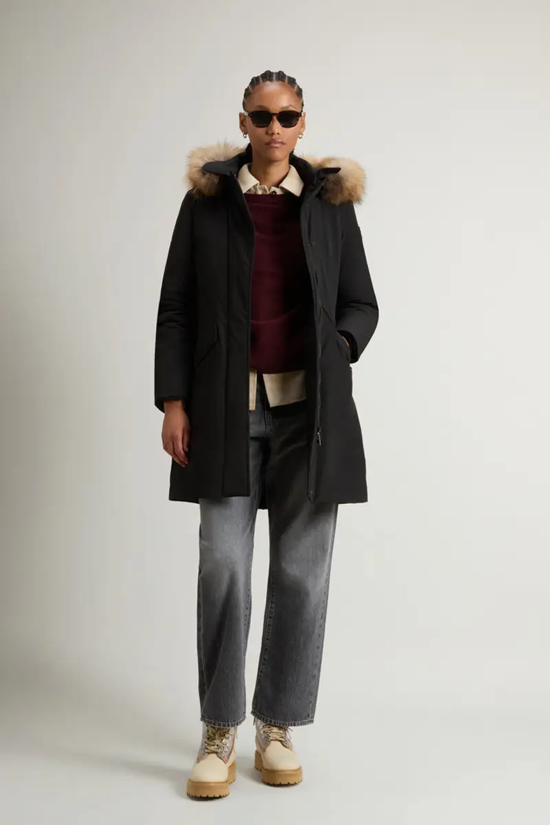 Woolrich Parka Donna Nero 2002923 miniatura 2