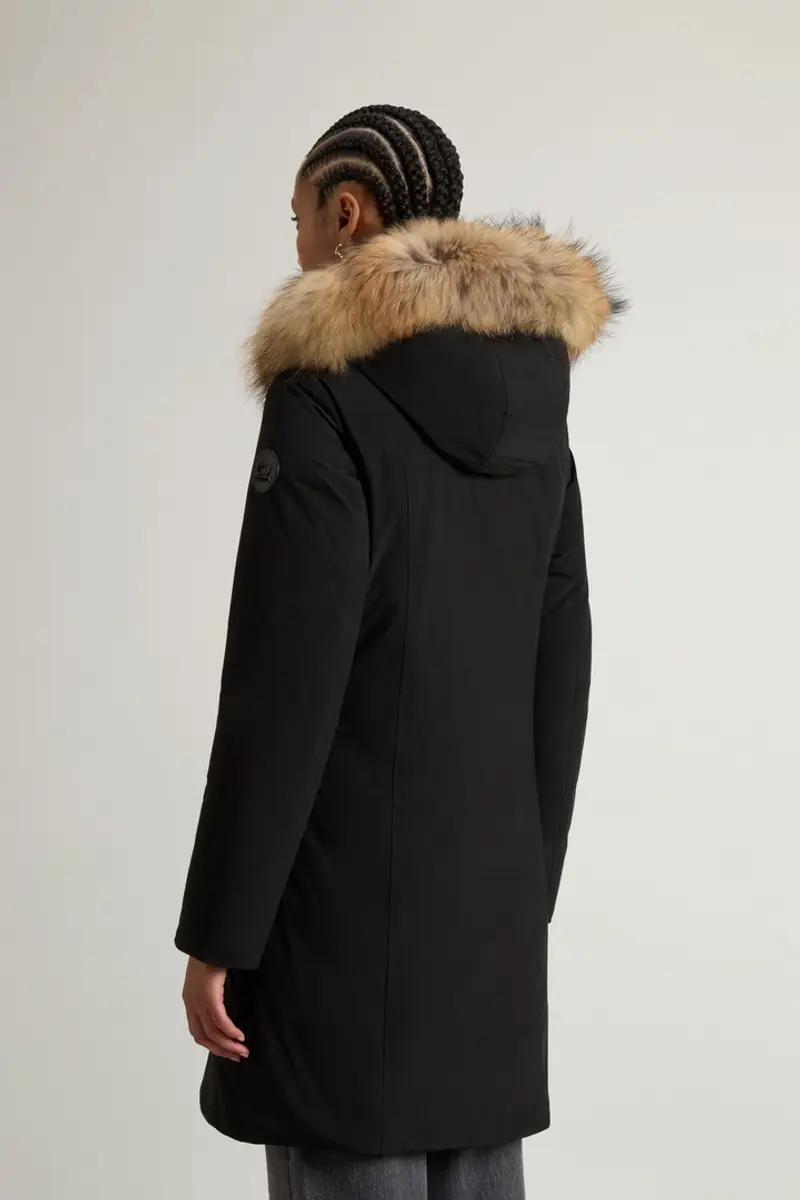 Woolrich Parka Donna Nero 2002923 miniatura 3