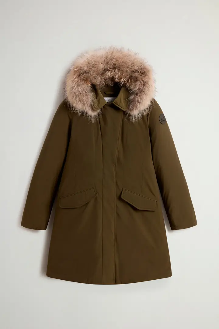 Woolrich Parka Donna Verde 2519017