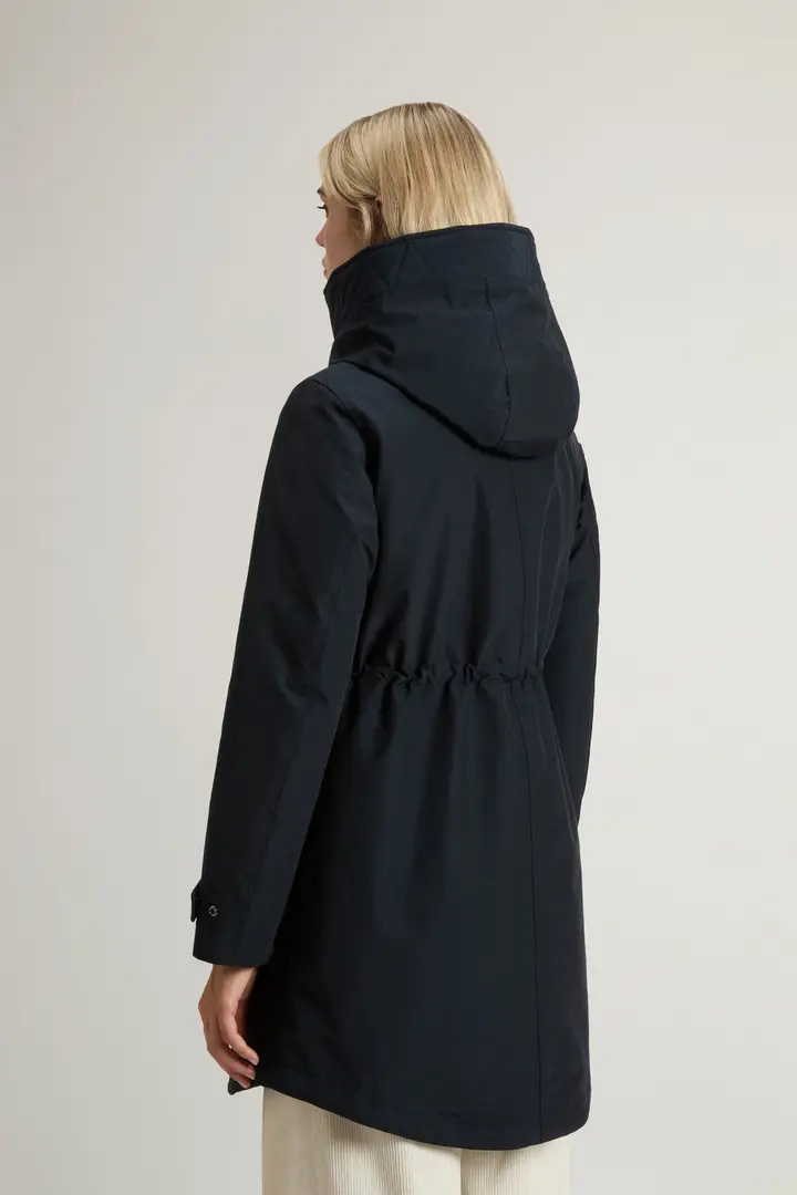 Woolrich Parka Donna Blu 4322235 miniatura 2