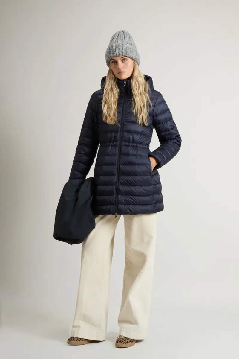 Woolrich Parka Donna Blu 2002942 miniatura 3