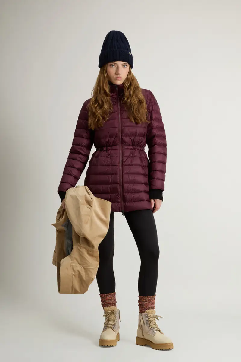 Woolrich Parka Donna Beige 2414778 miniatura 3