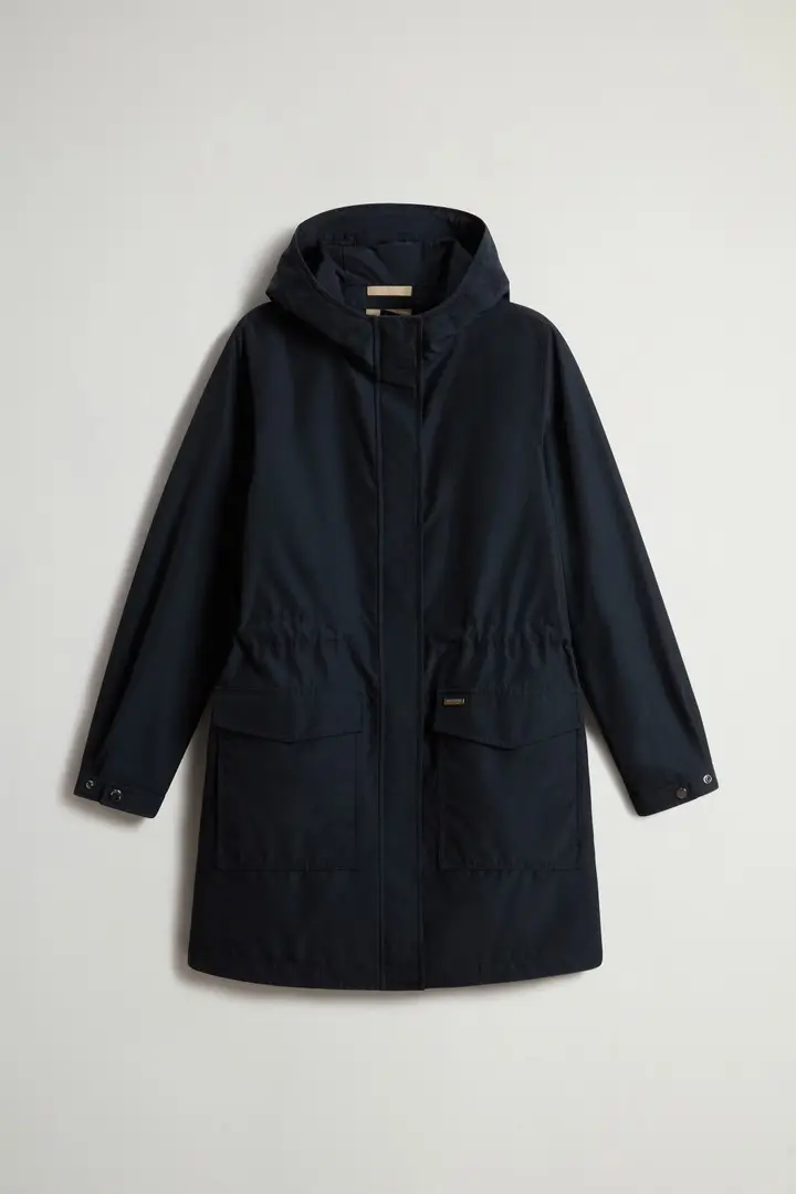 donna Parka in Light Ramar Blu Dark Navy