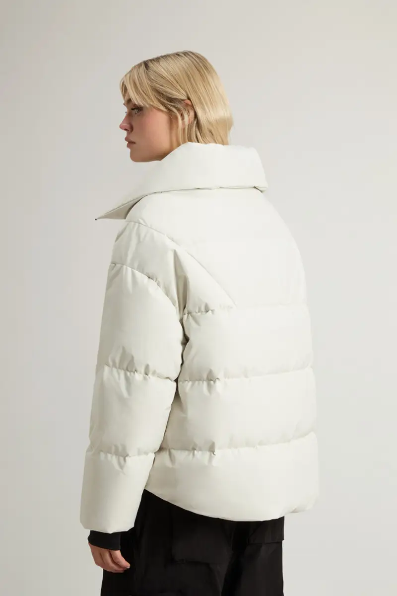 Woolrich Donna Piumino in WINDSTOPPER GORE-TEX Bianco Taglia XXS miniatura 2