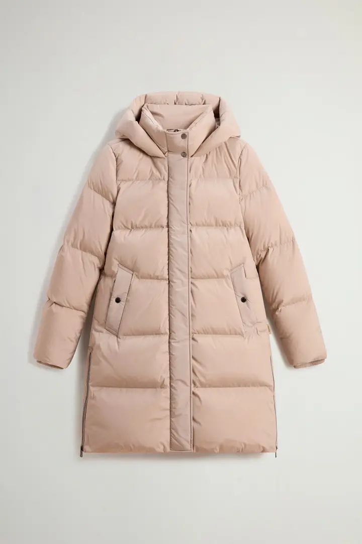 Donna Piumino Kelly lungo Grigio Light Taupe