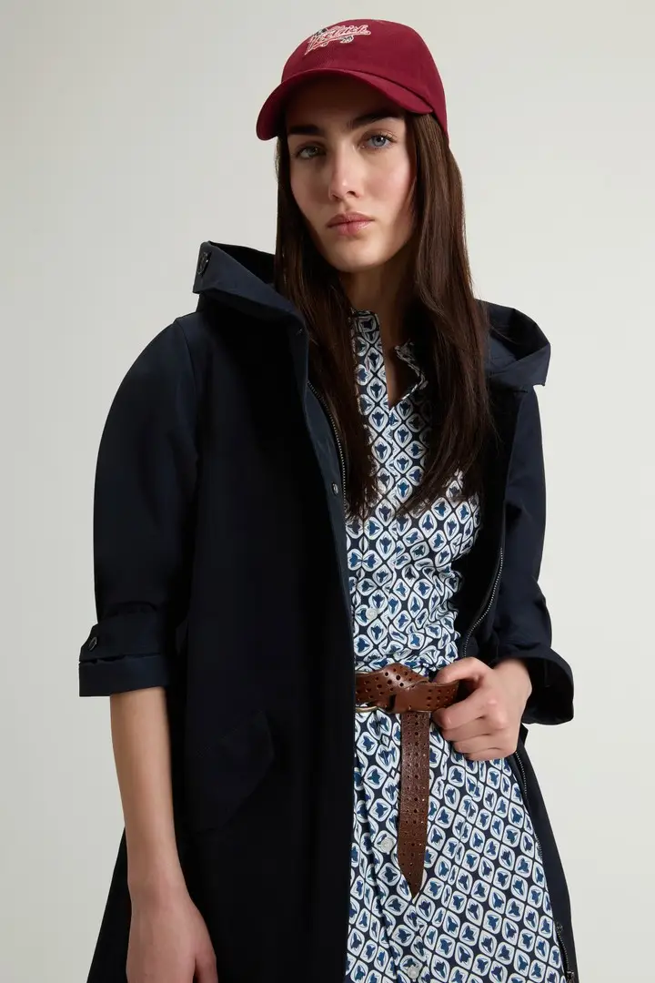 Woolrich Parka Donna Blu 4317544 miniatura 3