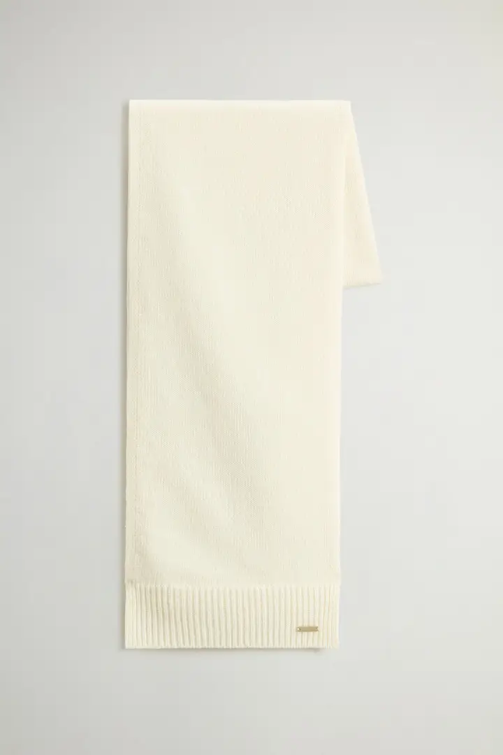 Donna Set regalo con berretto e sciarpa Bianco Jet Stream