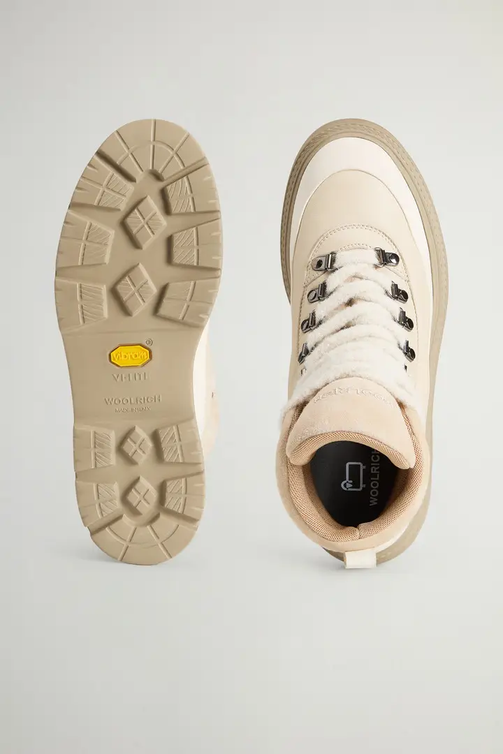 donna Stivaletti Doughy Military Beige Cream Cream miniatura 3