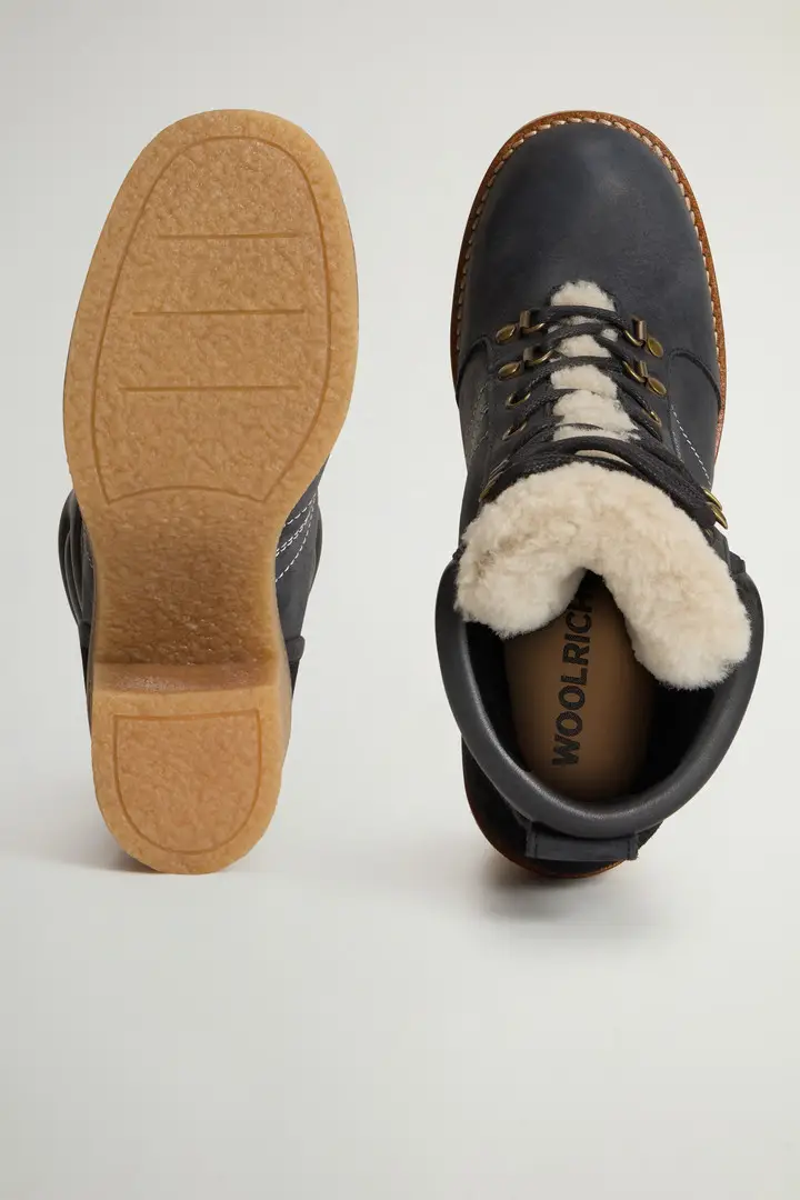 Donna Stivaletti Landhill in camoscio Nero Black miniatura 3