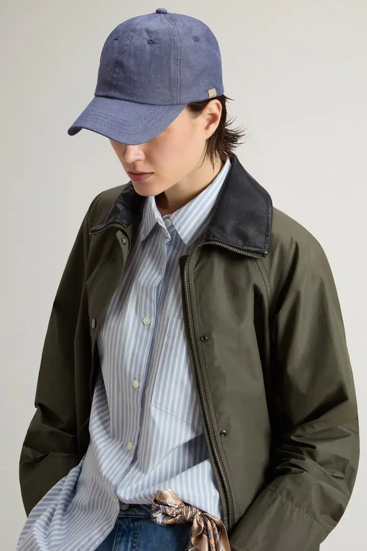 Woolrich Trench Donna Verde 4237535 miniatura 3