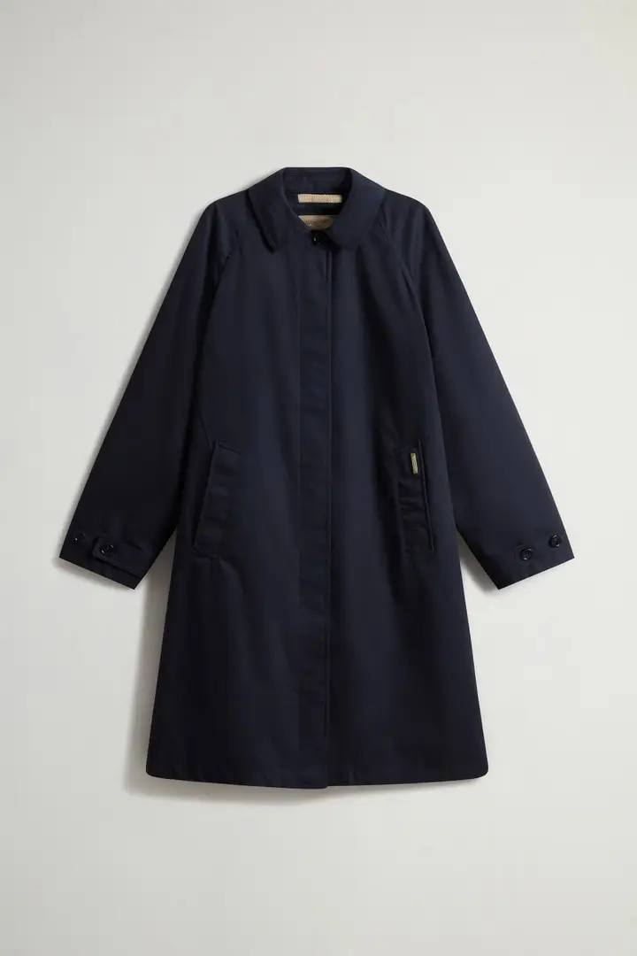 Woolrich Trench Donna Blu 4237536