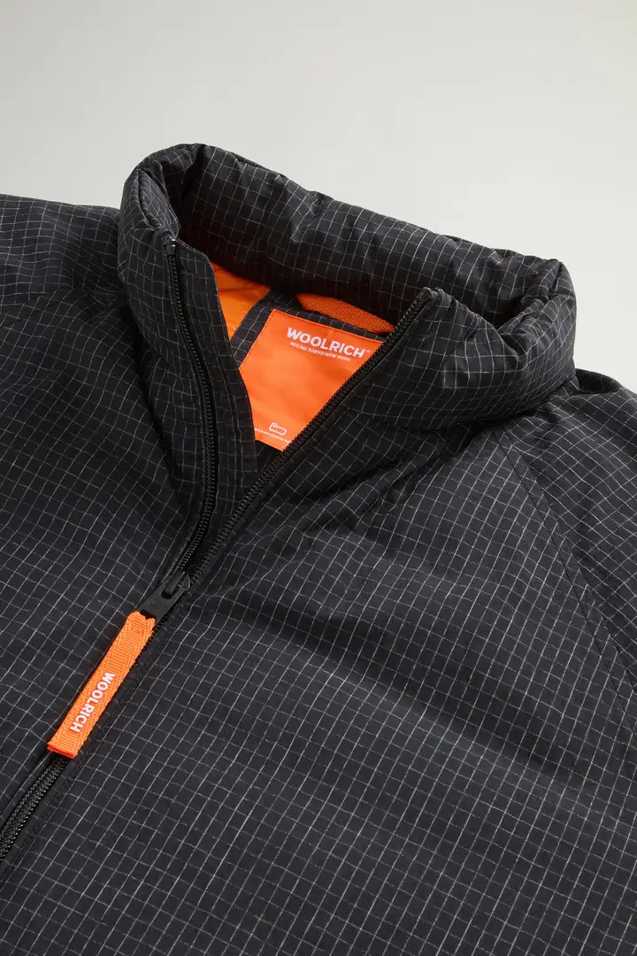 Giacca da ragazzo in tessuto Ripstop Nero Black miniatura 2