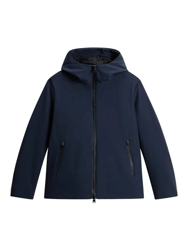 Giacca pacifica soft melton blu