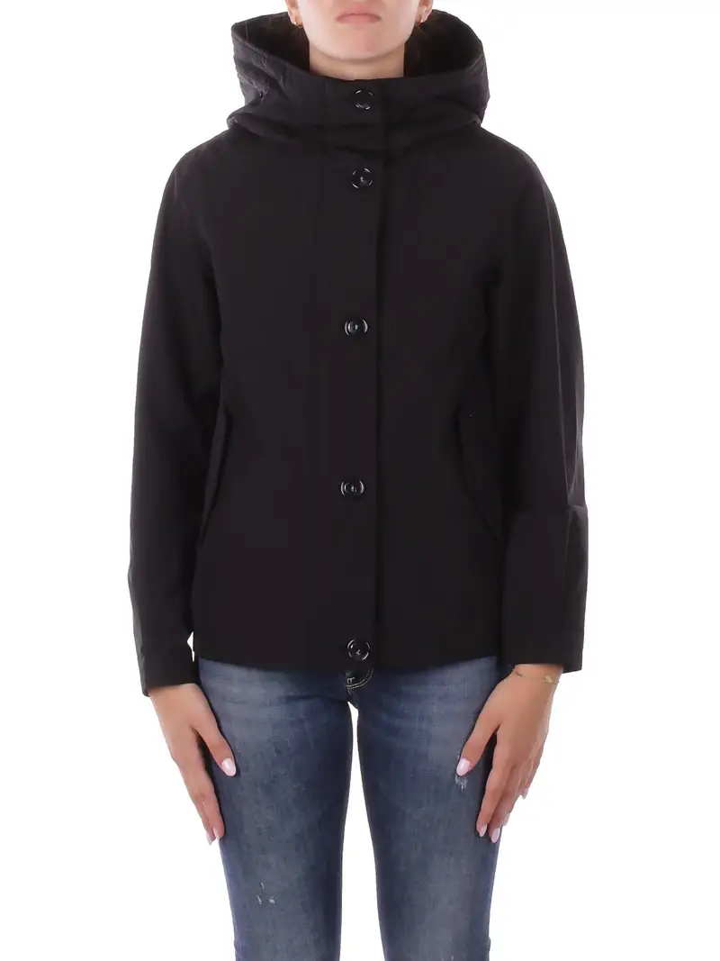 Giubbotto Donna WOOLRICH Black All weather jkt 3in1