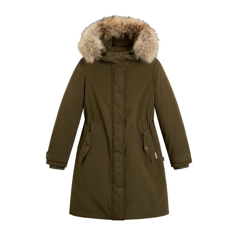 Woolrich Parka Donna Verde 3528398