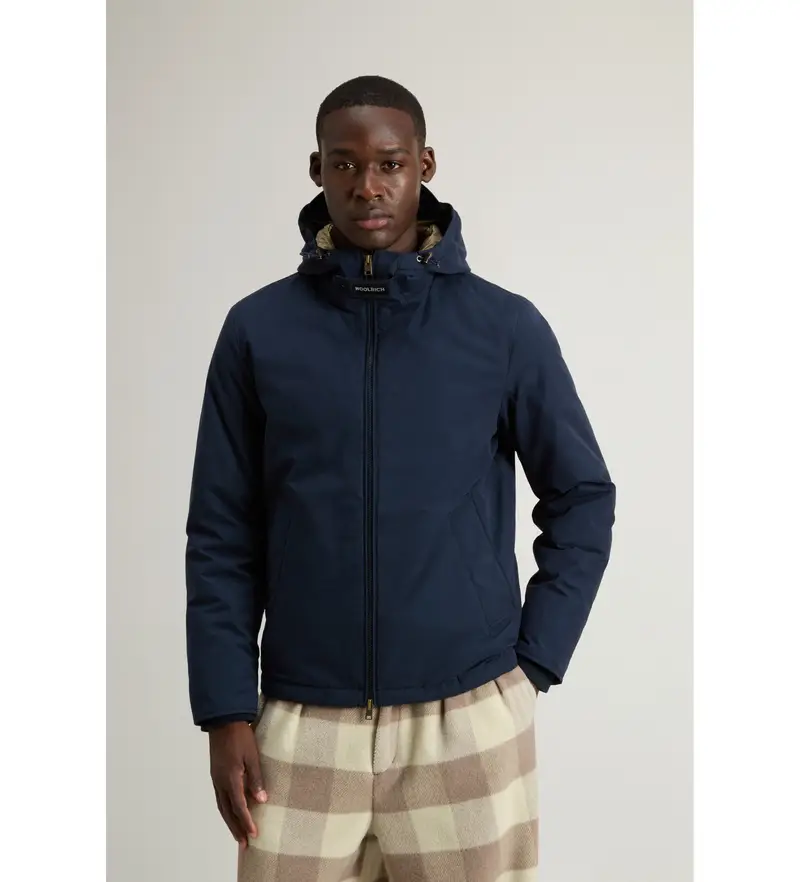 per uomo CFWOOU2047MRUT3780 Giacca Pacific in tessuto di montagna blu navy (S), Casual, Cotone