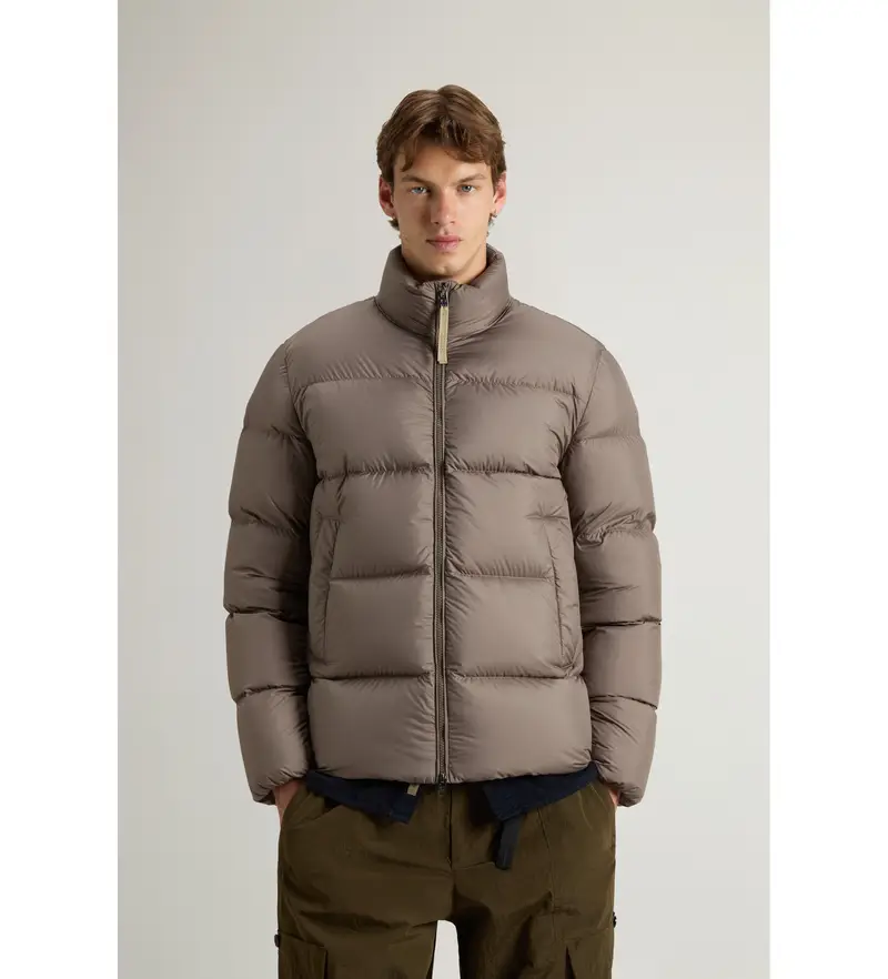 per uomo CFWOOU2086MRUT2635 Cappotto in microfibra color marrone nuvola (S), Casual, Poliestere