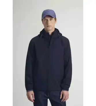 per uomo CFWOOU2130MRUT4018 Giacca Pacific realizzata in tessuto blu navy a due strati (S), Casual, Poliestere