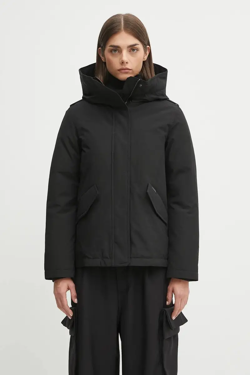 piumino Military colore nero CFWWOU2075FRUT0001