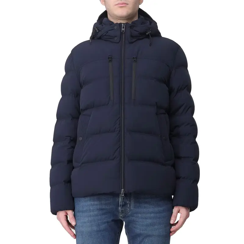 Woolrich Piumino Stretch Effetto Opaco Blu Uomo