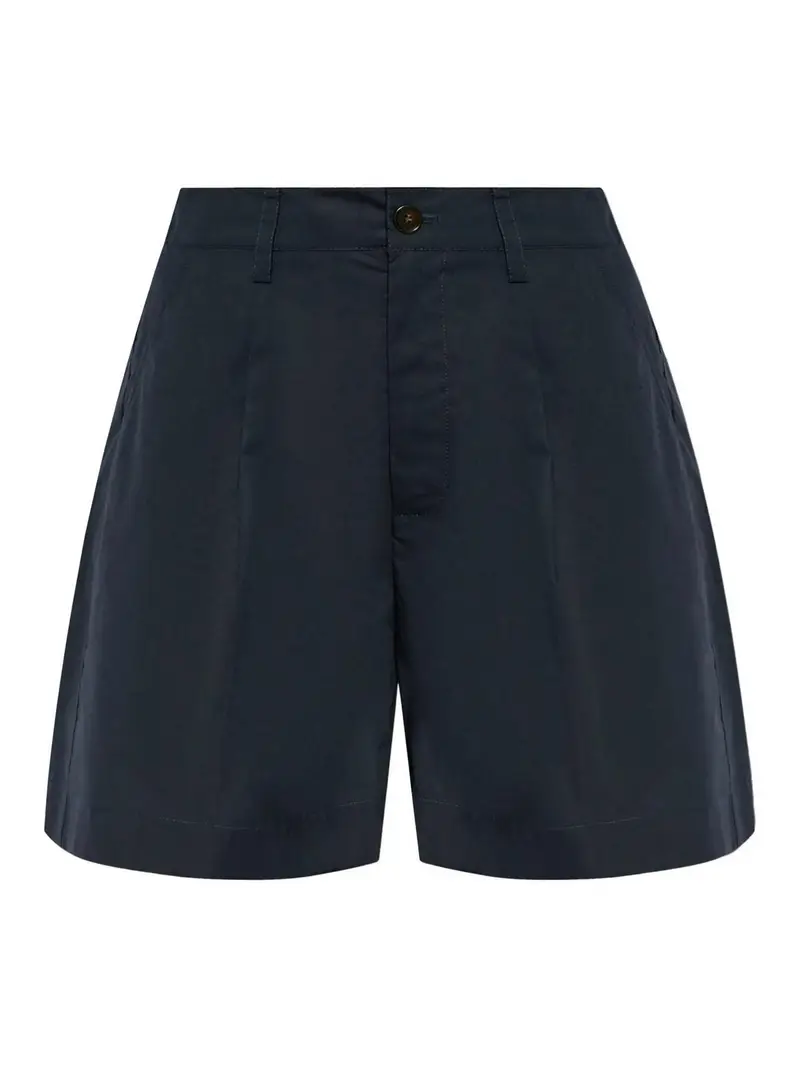 Poplin Shorts Blu